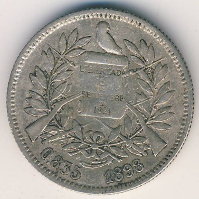 Гватемала, 2 реала (1898 г.)