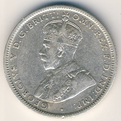 Австралия, 1 шиллинг (1917 г.)