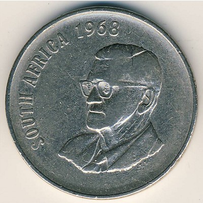 ЮАР, 50 центов (1968 г.)