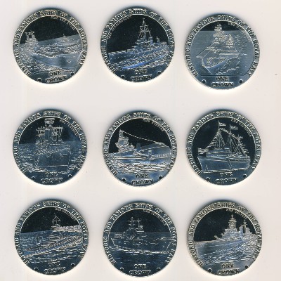 Тристан-да-Кунья, Набор монет (2008 г.)
