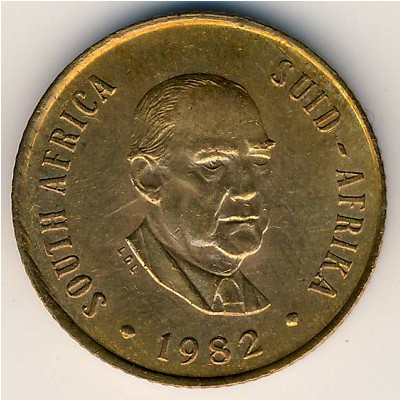 ЮАР, 2 цента (1982 г.)