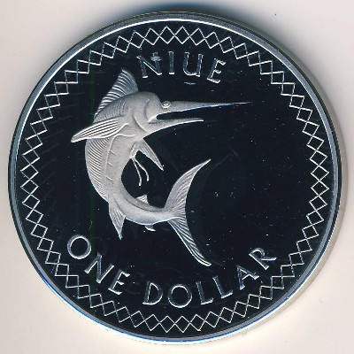 Niue, 1 dollar, 2010