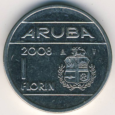 Аруба, 1 флорин (2008 г.)