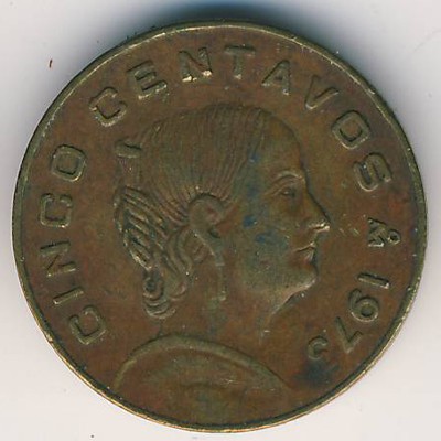 Мексика, 5 сентаво (1973 г.)