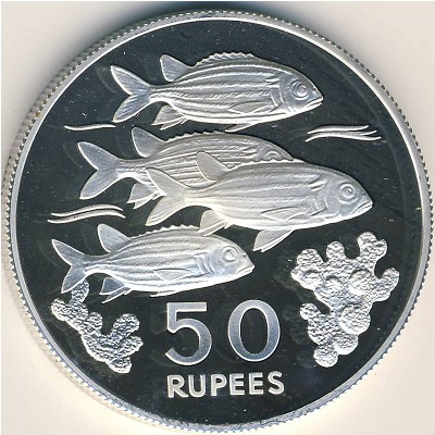 Seychelles, 50 rupees, 1978