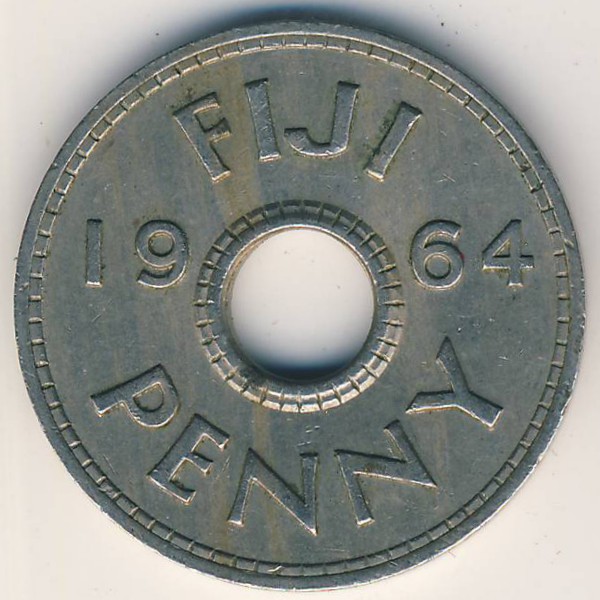 Фиджи, 1 пенни (1964 г.)