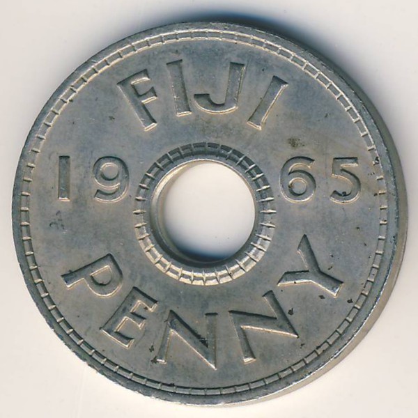 Фиджи, 1 пенни (1965 г.)
