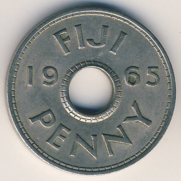 Фиджи, 1 пенни (1965 г.)