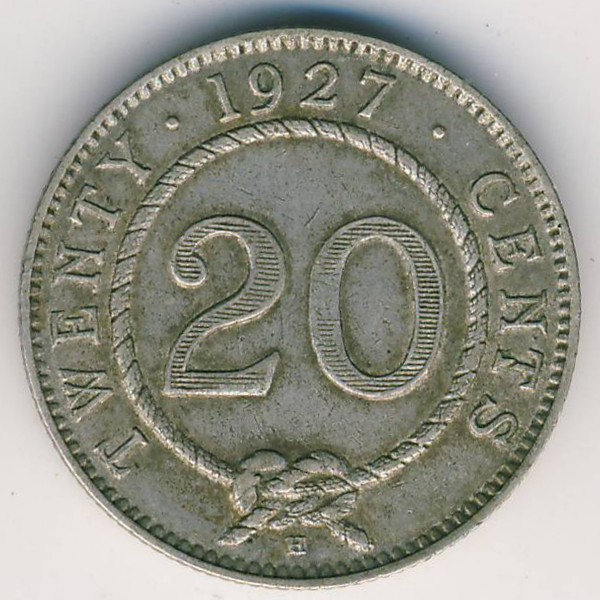 Саравак, 20 центов (1927 г.)