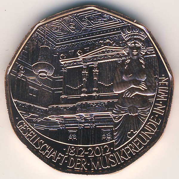Австрия, 5 евро (2012 г.)