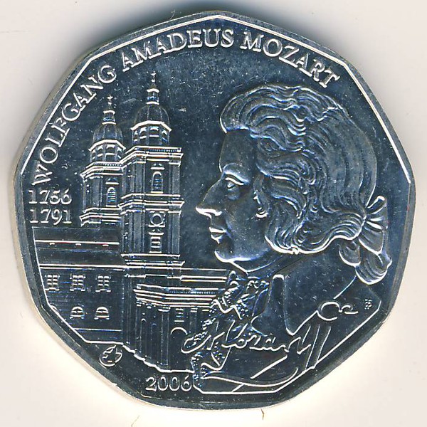 Австрия, 5 евро (2006 г.)