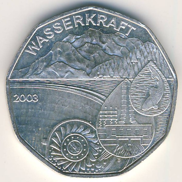 Австрия, 5 евро (2003 г.)