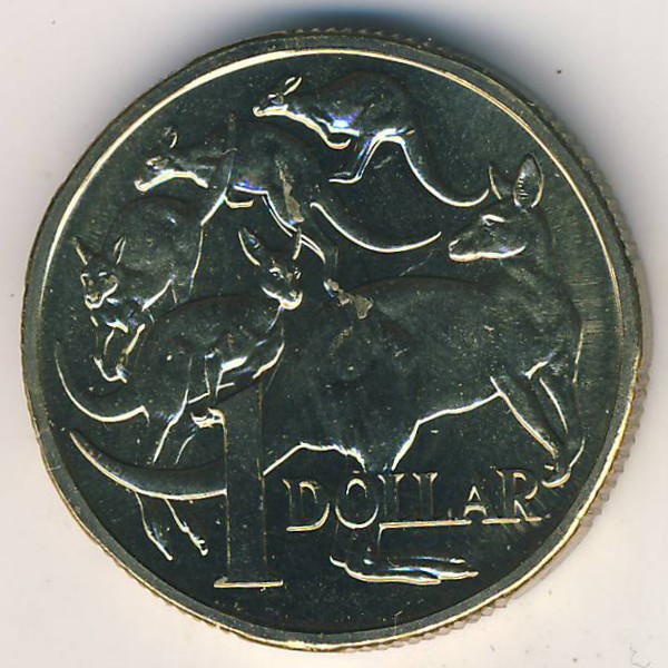 Австралия, 1 доллар (1991 г.)