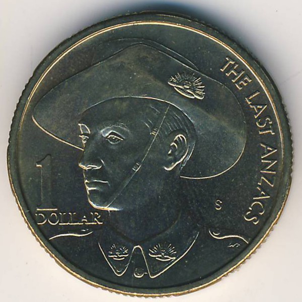 Австралия, 1 доллар (1999 г.)
