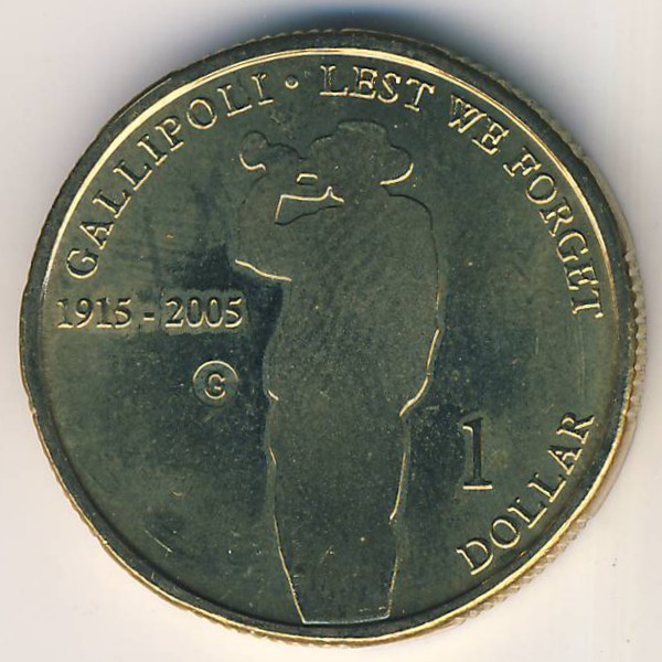 Австралия, 1 доллар (2005 г.)
