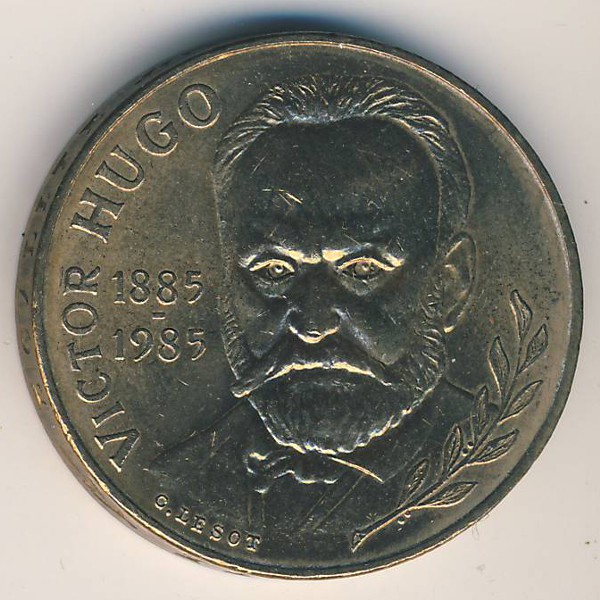 Франция, 10 франков (1985 г.)