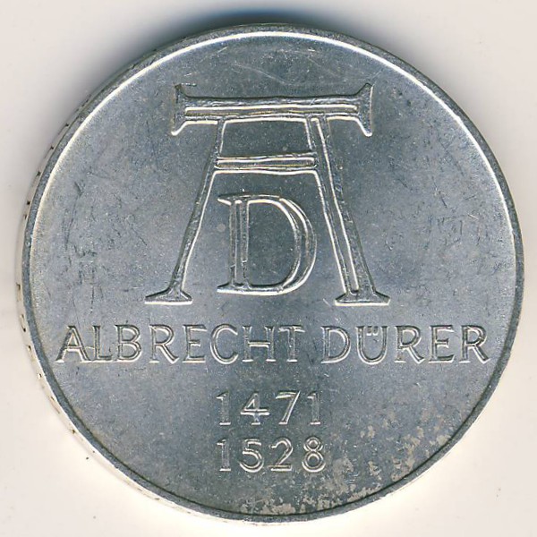 ФРГ, 5 марок (1971 г.)