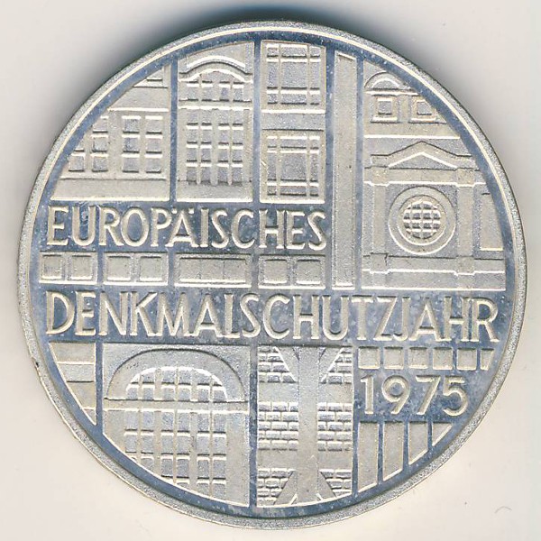 ФРГ, 5 марок (1975 г.)