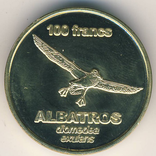 Земля Адели., 100 франков (2011 г.)