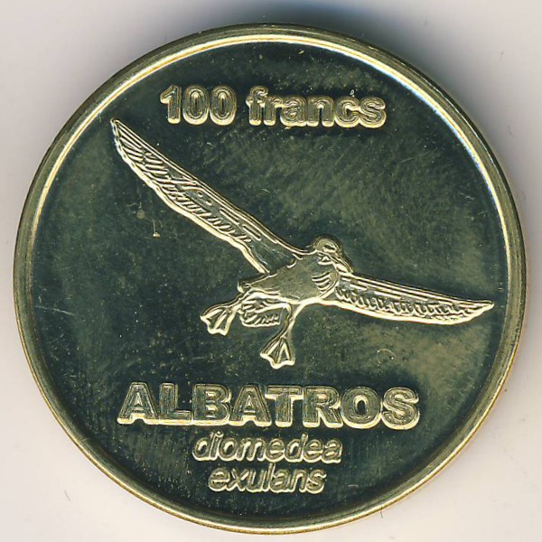 Французские Южные и Антарктические Территории., 100 франков (2011 г.)