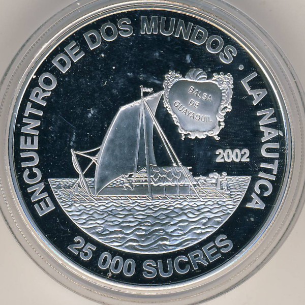 Эквадор, 25000 сукре (2002 г.)