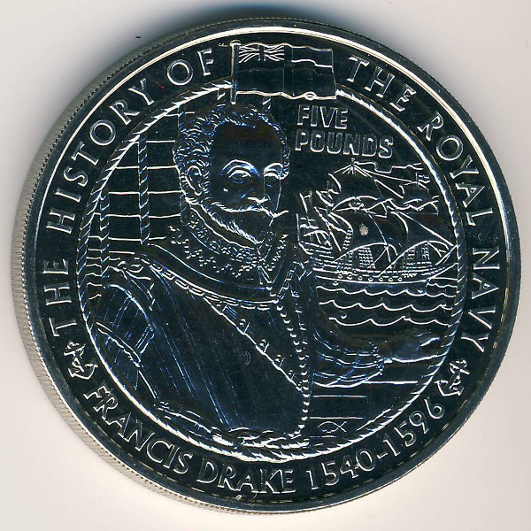 Джерси, 5 фунтов (2003 г.)