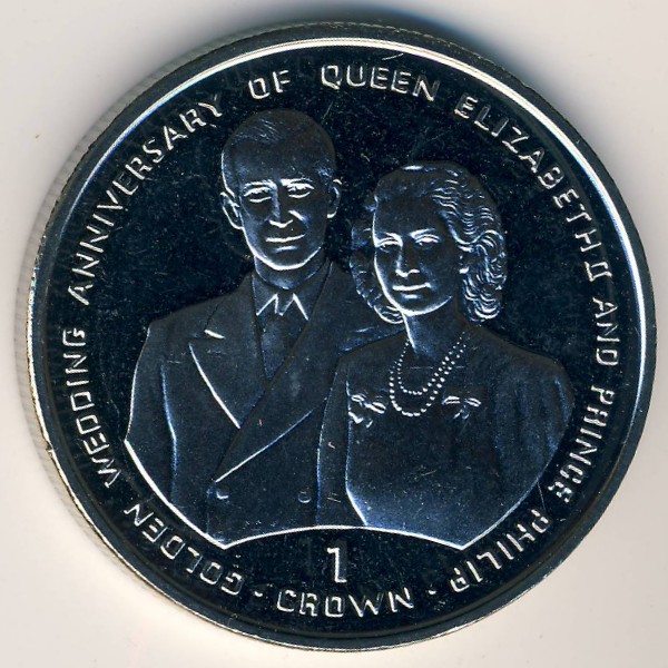 Гибралтар, 1 крона (1997 г.)