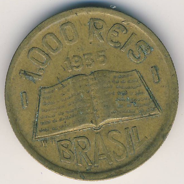 Бразилия, 1000 рейс (1935 г.)