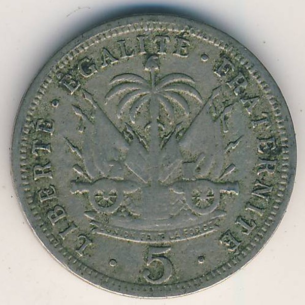 Гаити, 5 сентим (1905 г.)
