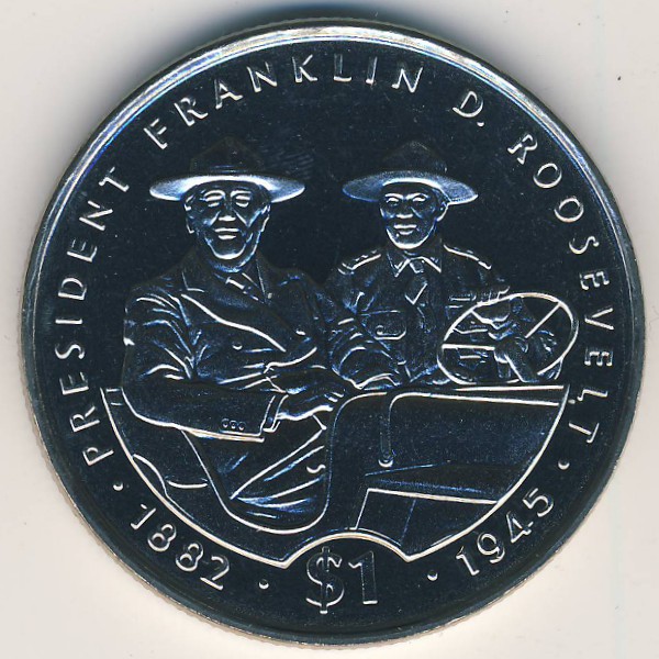 Либерия, 1 доллар (1995 г.)