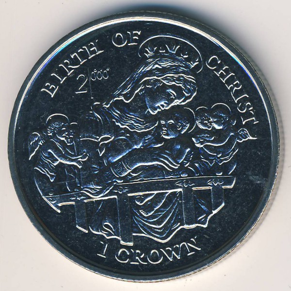 Остров Мэн, 1 крона (1997 г.)