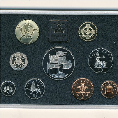 Великобритания, Набор монет (1996 г.)