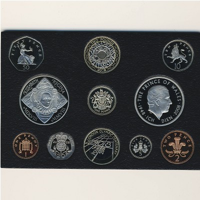 Великобритания, Набор монет (2008 г.)