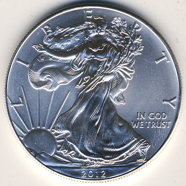 США, 1 доллар (2012 г.)