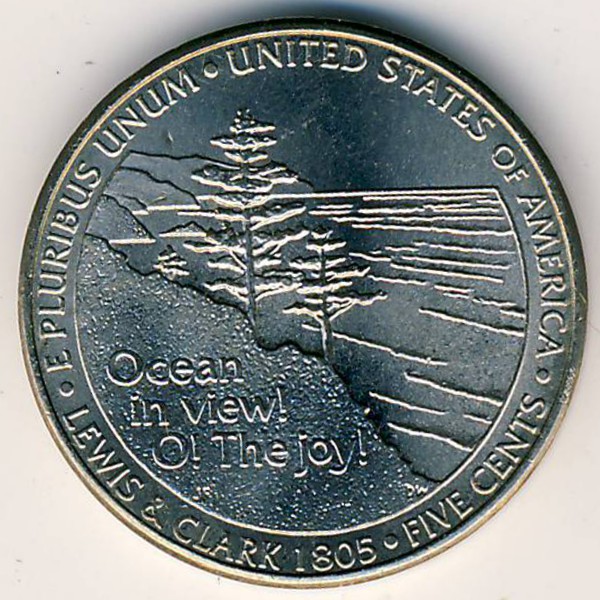 США, 5 центов (2005 г.)