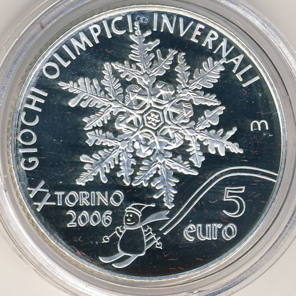 Сан-Марино, 5 евро (2005 г.)