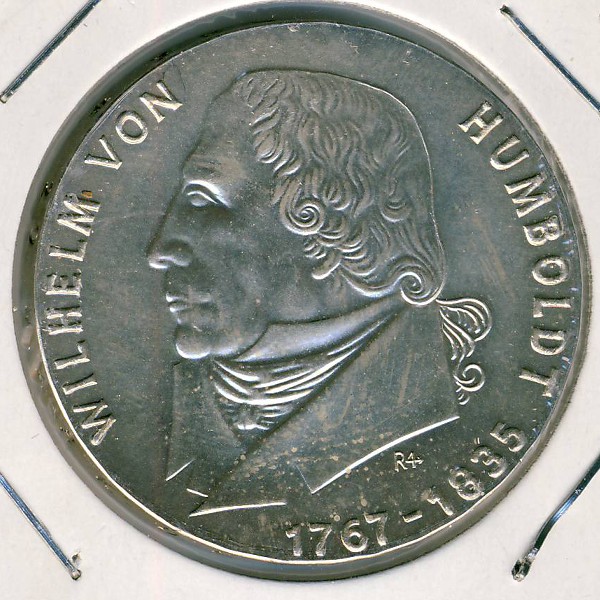 ГДР, 20 марок (1967 г.)