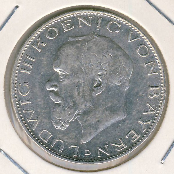 Бавария, 2 марки (1914 г.)