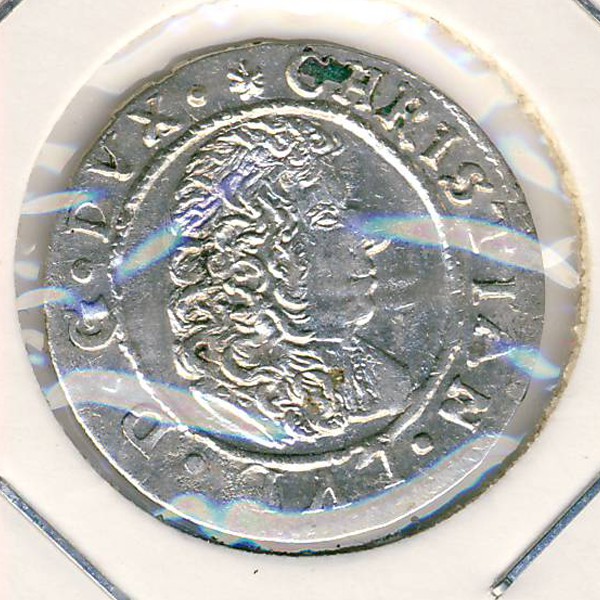 Мекленбург-Гюстров, 1/16 талера (1678 г.)