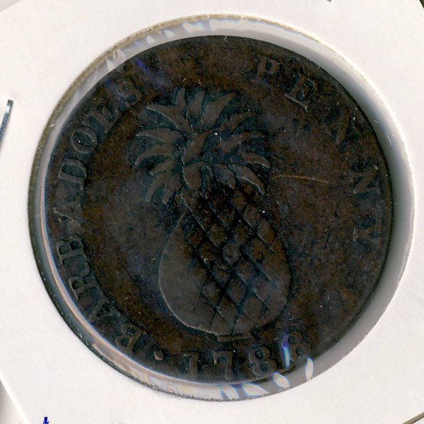 Барбадос, 1 пенни (1788 г.)