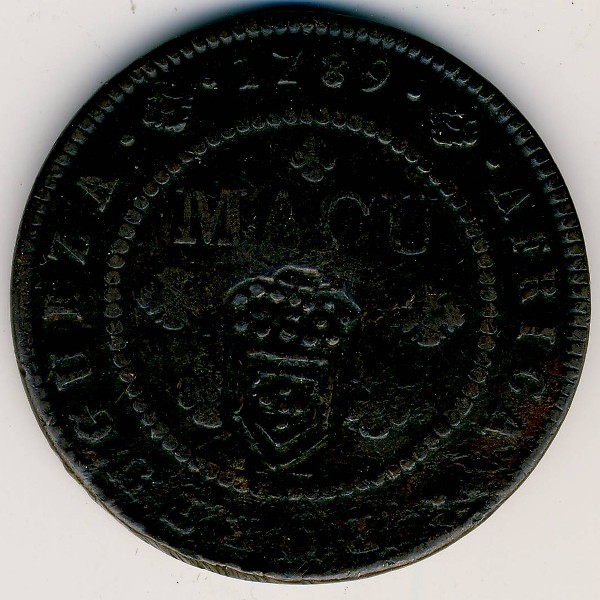 Ангола, 1 макута (1789 г.)