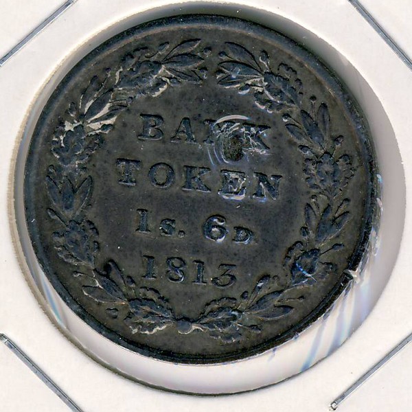 Великобритания, 1 шиллинг 6 пенсов (1813 г.)