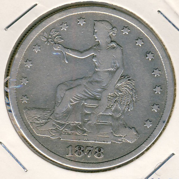 США, Торговый доллар (1878 г.)