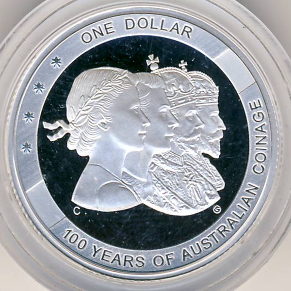 Австралия, 1 доллар (2010 г.)