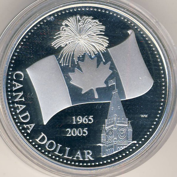 Канада, 1 доллар (2005 г.)