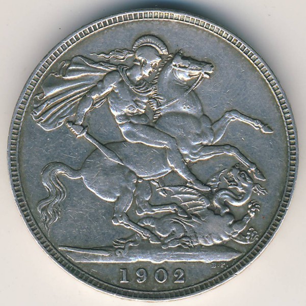 Великобритания, 1 крона (1902 г.)