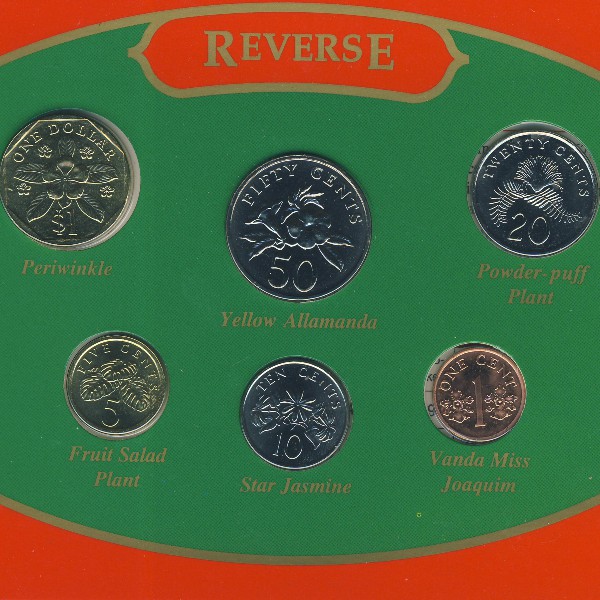 Сингапур, Набор монет (1995 г.)