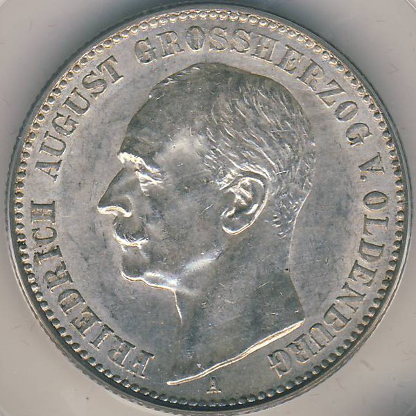 Ольденбург, 2 марки (1901 г.)