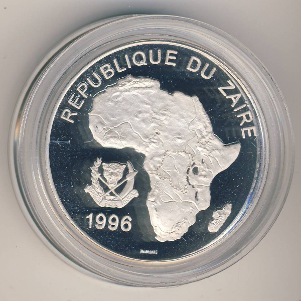 Заир, 500 новых заир (1996 г.)