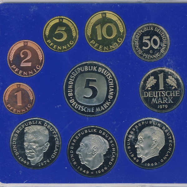 ФРГ, Годовой набор (1979 г.)